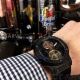 Perfect Replica Hublot Black Diamond Bezel Black Tourbillon Dial 45mm Watch (7)_th.jpg